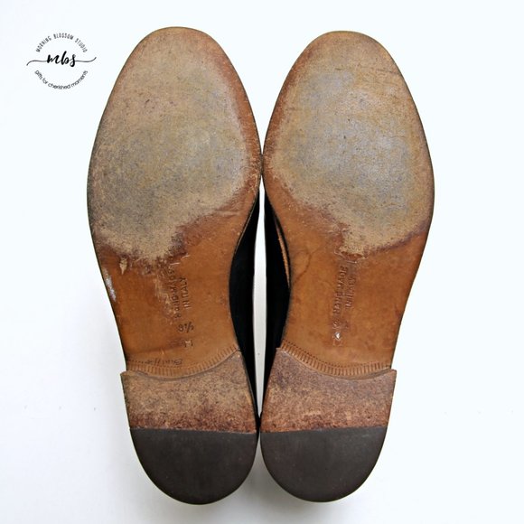 Bruno Magli Vernon Leather Tassel Loafers in Black - Picture 12 of 14